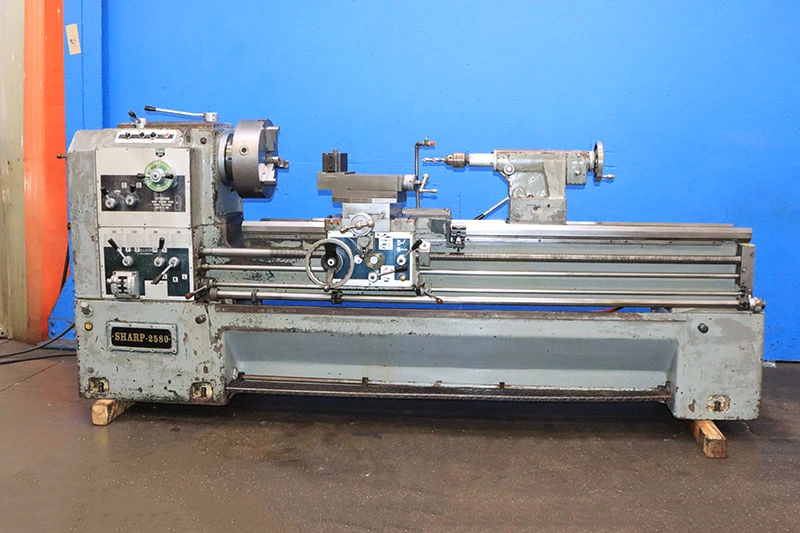 Used 1978 Sharp 2580 Engine Lathes New Jersey US | Machinery Values #916015