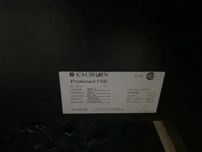 Used KALIBURN PROLINE2150 Welding Machinery (Other) Ohio US | HGR 24 #1325195