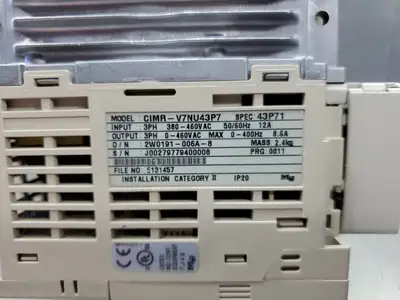 Used Yaskawa Yaskawa CIMR-V7NU43P7 Variable Speed Drives South Carolina US | Palmetto Automation #1319543