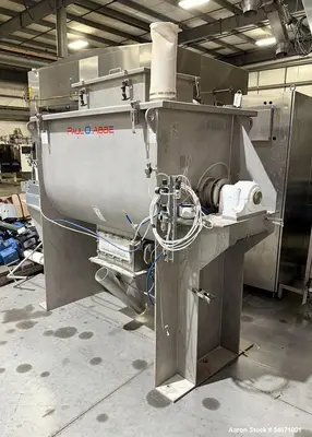Used PAUL O. ABBE RB-35 Ribbon Blenders California US | Machinery & Equipment #1566380