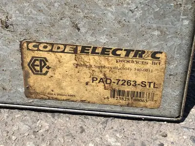 USED CODE ELECRTIC PAD-7263-STL