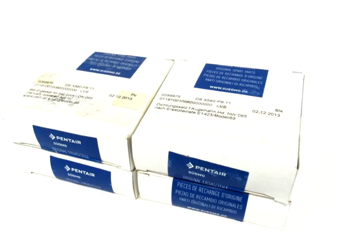 LOT OF 4 NEW PENTAIR 0289975 GASKET SET
