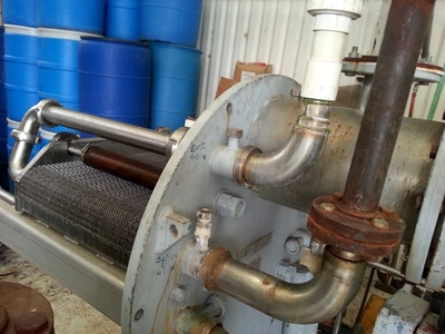 (2) FT CT6-40 Centritherm evaporators, 316SS.