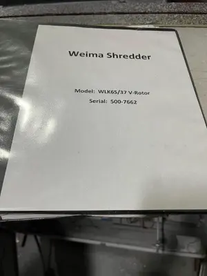 Weima WLK 6S/37-V-Rotor – New 2006