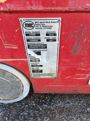 USED 2017 MEC 1330SE