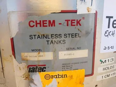 USED 1990 WILL-FLOW 100 GALLON JOVS