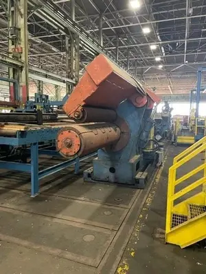72″ x .375″ x 50,000Lb Paxson Loop Slitting Line