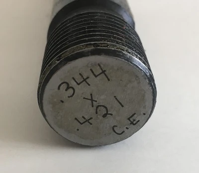 USED Wilson .344 X .421 C.E.