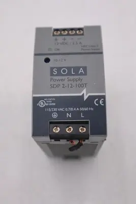 EGS Sola/Hevi-Duty SDP 2-12-100T Power Supply #K-3018