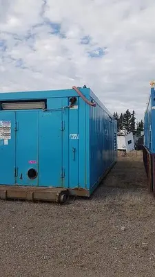 USED EMSCO F-650 TRIPLEX MUD PUMP