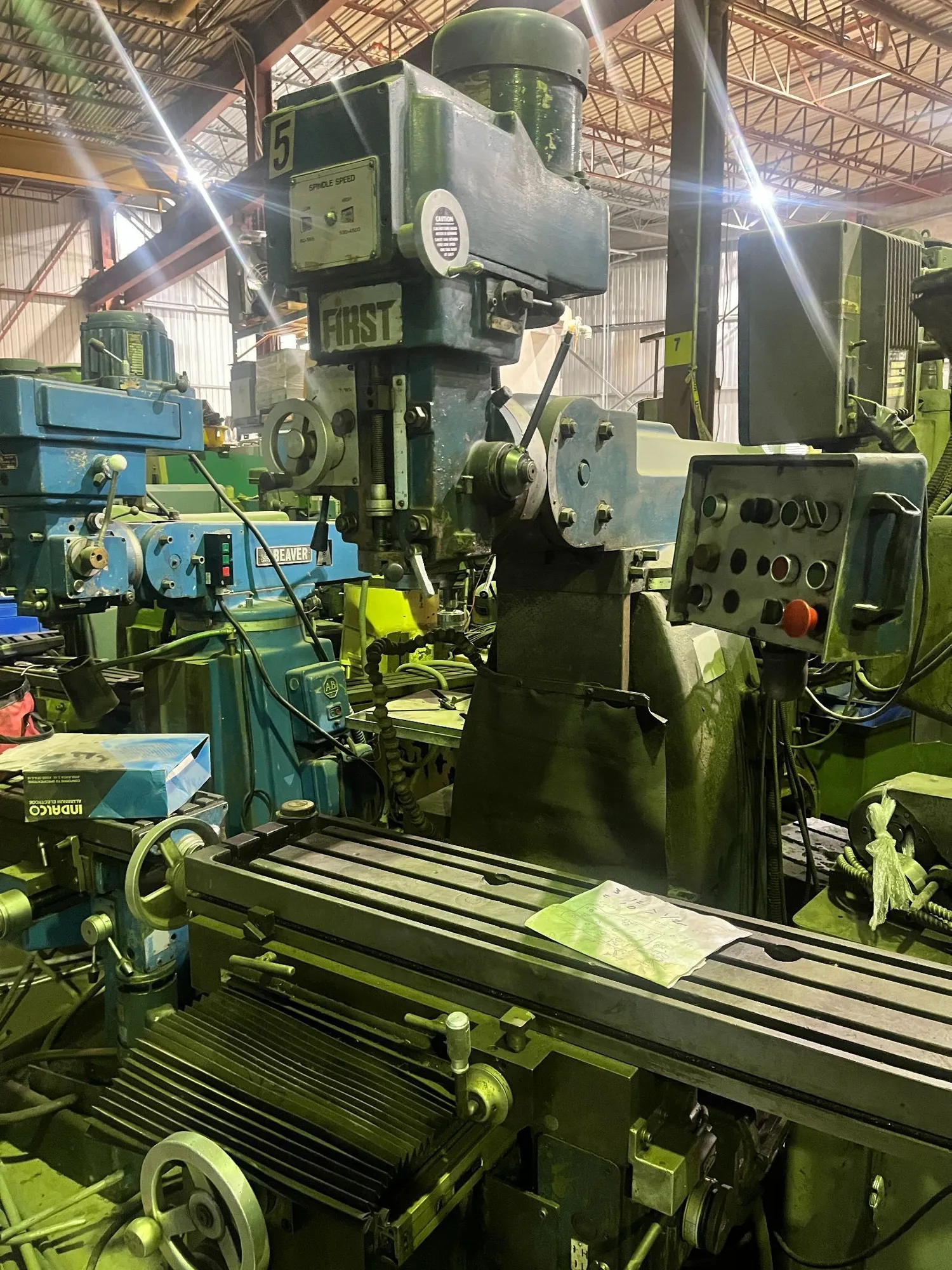 First Conventional Mill Model and S/N N/A