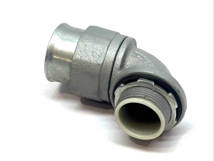 Used APPLETON ELECTRIC 1-1/4" 90° LFNC LIQUIDTIGHT STEEL CONDUIT CONNECTOR Electrical Fittings | Maverick Industrial Sales #1119701