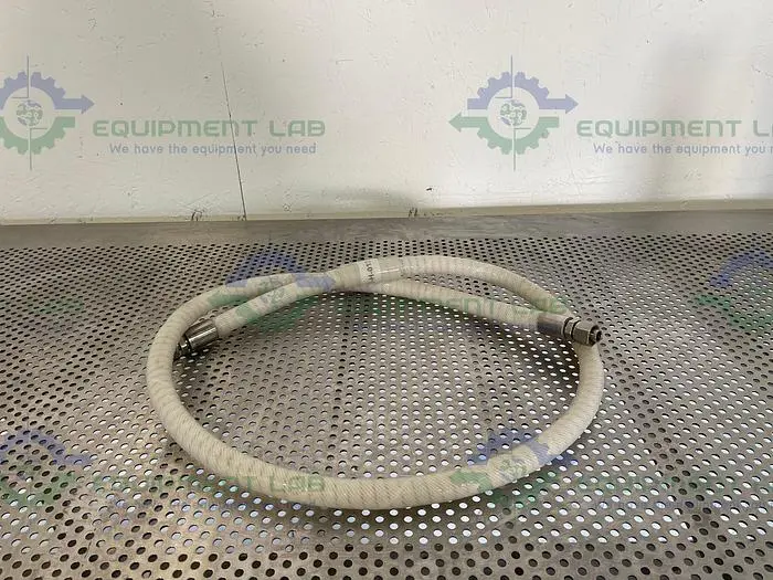 Used SAINT GOBAIN STHT-W-0500 72" SILICONE HOSE W/ 3/4" NPT FITTING Hoses | Equipment Lab #486864