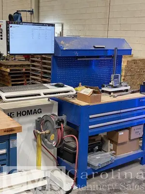 Used 2022 HOMAG CENTATEQ T 300 TWIN 5X10 TABLE CNC ROUTER CNC Routers New York US | CAROLINA MACHINERY SALES #1348989