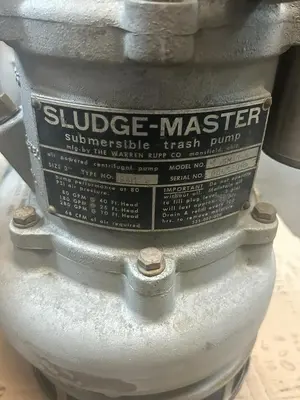 Used WARREN RUPP SMA3 Submersible Pumps Ohio US | Surplus Asset Holdings #1291987