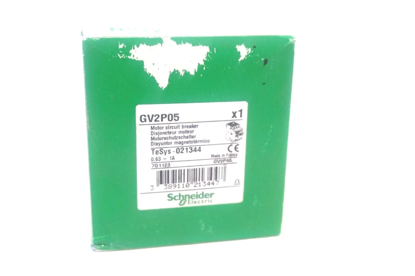 NEW SCHNEIDER ELECTRIC GV2P05 CIRCUIT BREAKER