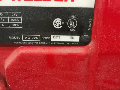 Used LINCOLN ELECTRIC AC225 Arc Welders Ohio US | HGR 24 #1300937