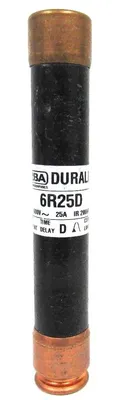 NEW LOT OF 8 SIBA 6R25D FUSE 25A