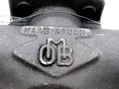 NEW OMB VALVES A105N GATE VALVE 1" #800