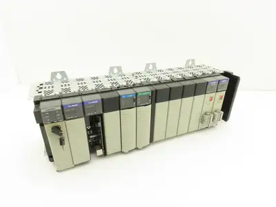 Allen Bradley ControlLogix 13-Slot Chassis w/PLC, Ethernet, I/O & DeviceNet