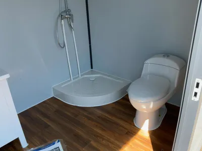 New 2026 SDLANCH Mobile Bathroom, Type IRMT, Approx. 82-1/2”x74-1/2”x93” tall, Has Sink, Toilet, Sho...