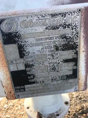 Used 1999 OHMSTEDE _UNKNOWN_ Heat Exchangers | DH Griffin Used Equipment #1383226