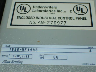 USED ALLENBRADLEY 109A60FA3A1K