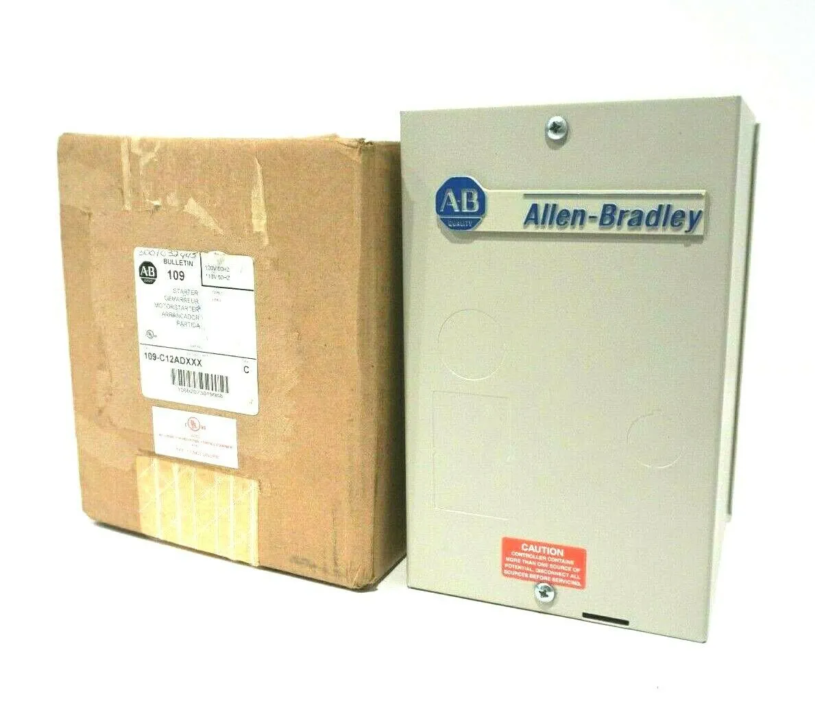 NEW ALLEN BRADLEY 109-C12ADXXX MOTOR STARTER SER.C 109C12ADXXX