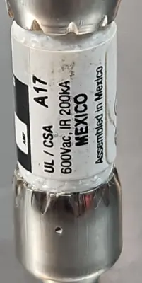 BUSS FNQ-R-3-1/2 600V Midget Time-Delay Fuse Loc4B27