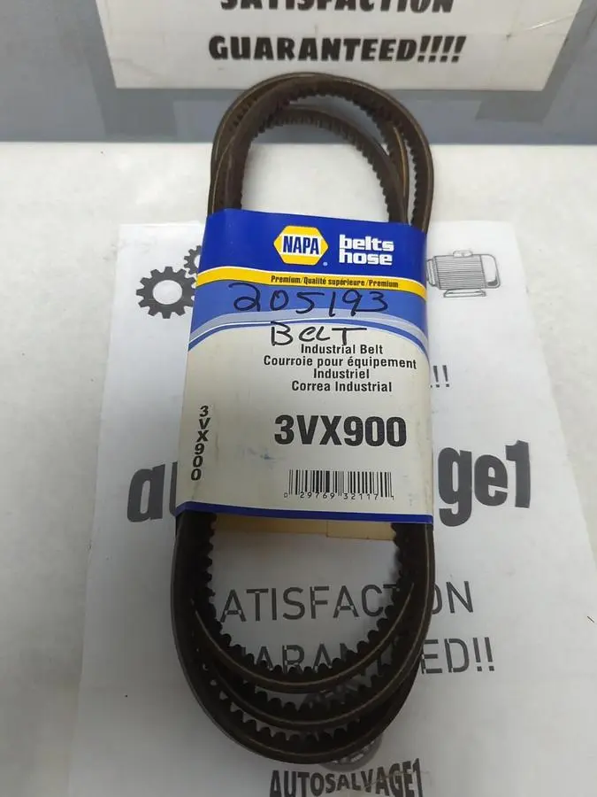 New | in-Stock NAPA 3VX900 Belts | Surplus Asset Holdings #1227306