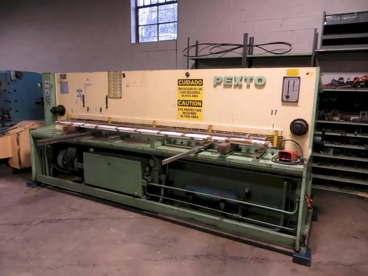 Used PEXTO _UNKNOWN_ Power Squaring Shears (Gauge) New York US | Federal Equipment #205227