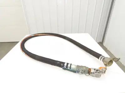 Mustang 1.5"ID x 9' 6" Acid Chemical Transfer Hose Camlok Ends 200 PSI