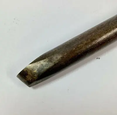 Metal Spinning Tool Flattened Rounded Tip End  8" x 5/8" (101258)