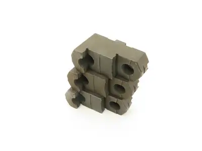 4775 Steel Lathe Chuck Jaws Reversible T-Track mount Set of 3