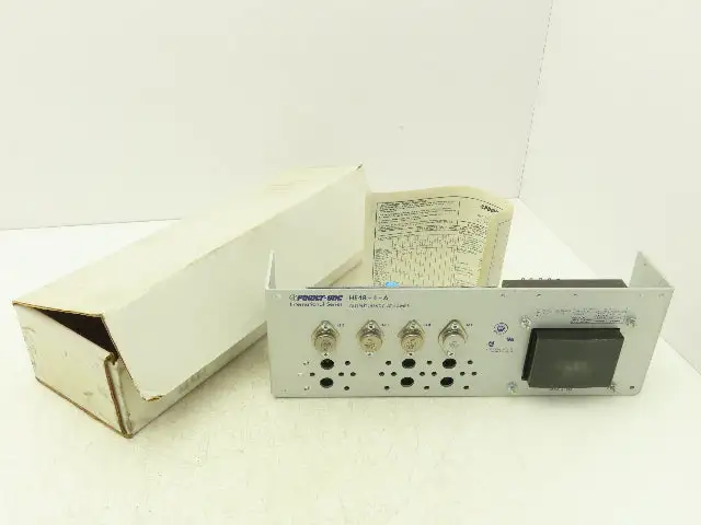 Power One HE48-4-A DC Power Supply 100-240VAC 47-63Hz Input 48VDC 4A Output