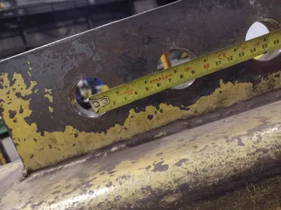 2,000 LB x 42" x 48" NATIONAL IND PALLET LIFTER CRANE ATTACHEMENT: STOCK #22369