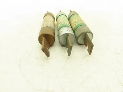 Econ ECNR 100 Dual Element Time Delay Fuse 100A 250VAC Class RK5 Lot of 3