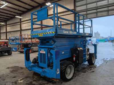 Used 2017 Genie GS-5390 RT Scissor Lifters Texas US | Stack Equipment #1550316