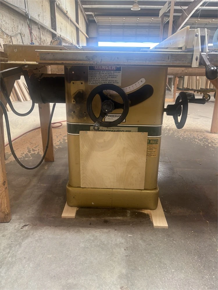 Used POWERMATIC "66" Woodworking Table Saws Texas US | MachineryMax #1314626
