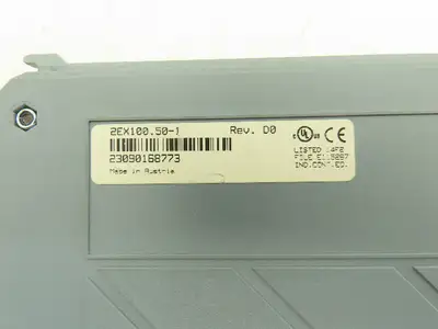 B&R Automation 2EX100.50-1 EX 100 Bus Controller Module Rev DO