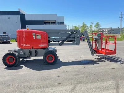 Used 2013 SKYJACK SJ46 AJ ARTICULATING BOOM LIFT Articulating Boom Lifts Alberta CA | Adcock Equipment #1418165