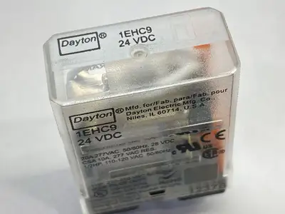 Used Dayton General Purpose Plug In Relay 15A 24VDC LOT OF 7 Relays & Switches Michigan US | Maverick Industrial Sales #1395414