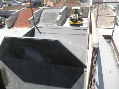 Bin, Cold Feed, 3-Compartment, Weigh Hopper, Belt Conveyor #C739936