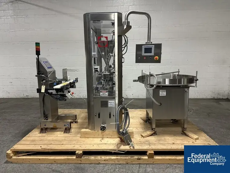 Used Capmatic Capmatic PVR-01 Semi-Automatic Piston Filler Liquid Fillers Ohio US | Federal Equipment Company 36 #129420