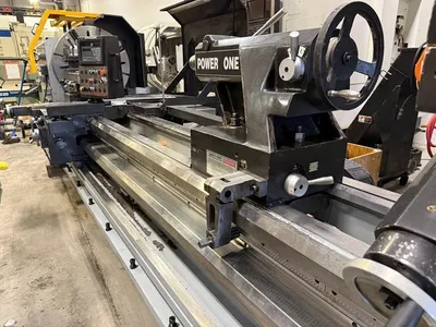 Used 2014 AMERICAN TURNMASTER POWER ONE-35 Engine Lathes Alberta CA | Merchant Machine Tools Inc #1426228
