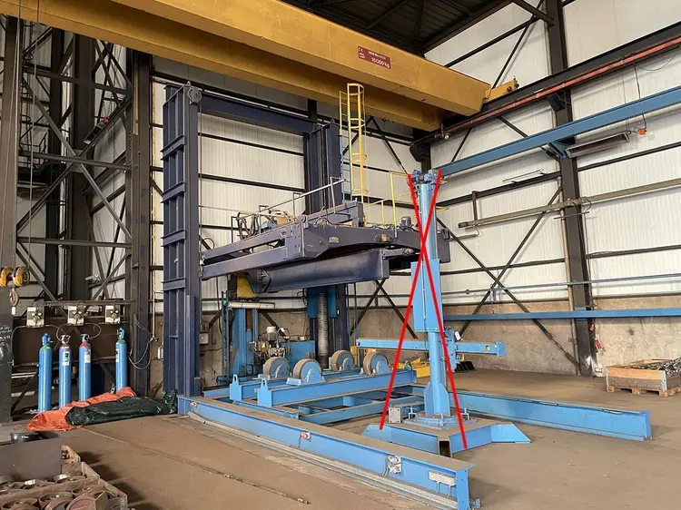 Used BODE WELDING DERRICK 3500 MM Welding Positioners | Apt International N.V #365344
