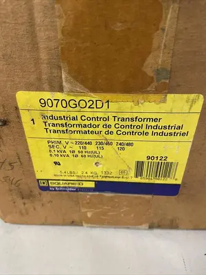 New | in-Stock SQUARE D 9070G02D1 Miscellaneous Equipment (Electrical & Power) | Surplus Asset Holdings #1201780