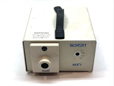 Used SCHOTT Ace 1 Fiber Optic Light Source 115-120V 60Hz 3A Light Source Equipment Michigan US | Maverick Industrial Sales #1392494