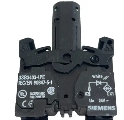 NEW SIEMENS 3SB3644-6BA60-0CC0 INDICATOR LIGHT 3SB3403-1PE 3SB36446BA600CC0