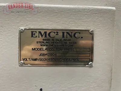 Used OTHER _UNKNOWN_ Hydraulic Presses Michigan US | Vander Ziel Machinery Sales #483341